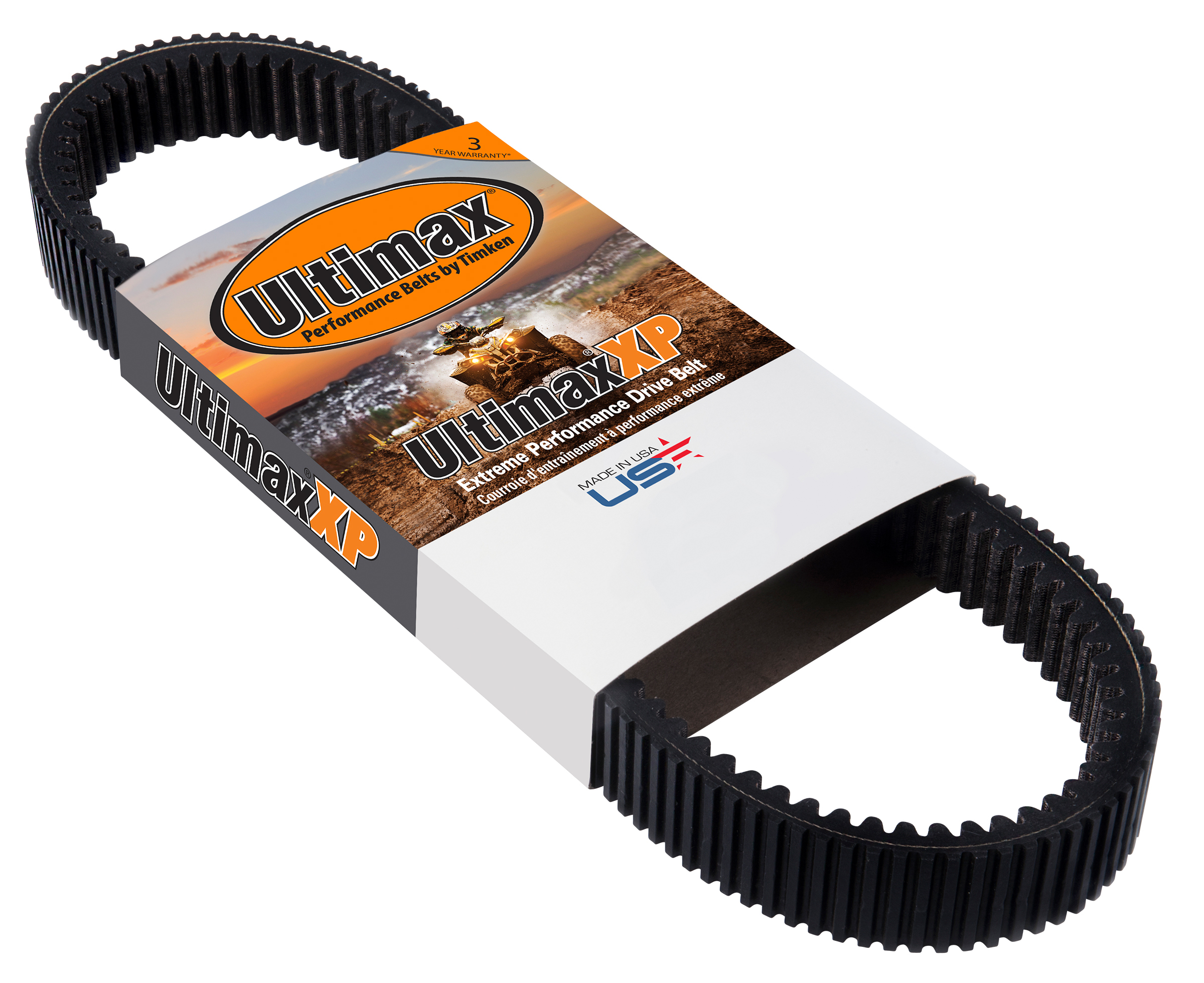 UltimaxXP Drive Belt - Replaces Polaris 3211169, 3211143, 3211206 - Click Image to Close