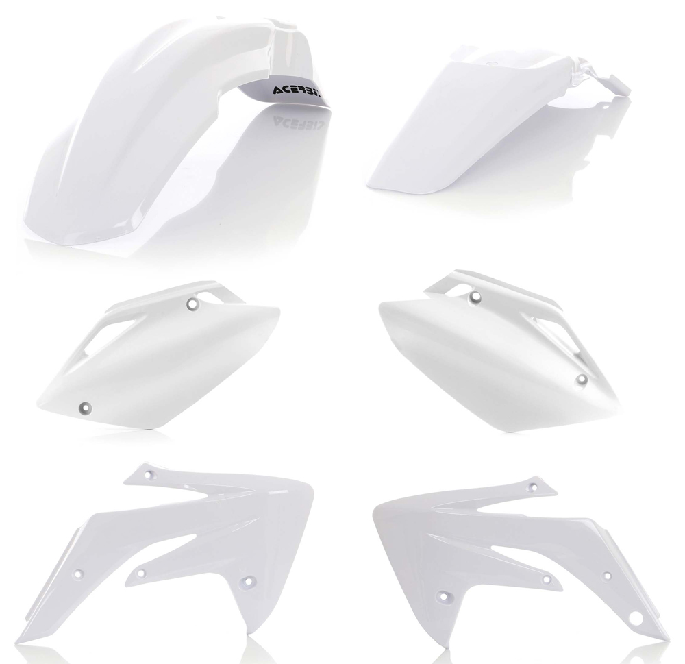 White Plastic Kit - For 07-21 Honda CRF150R /Expert - Click Image to Close