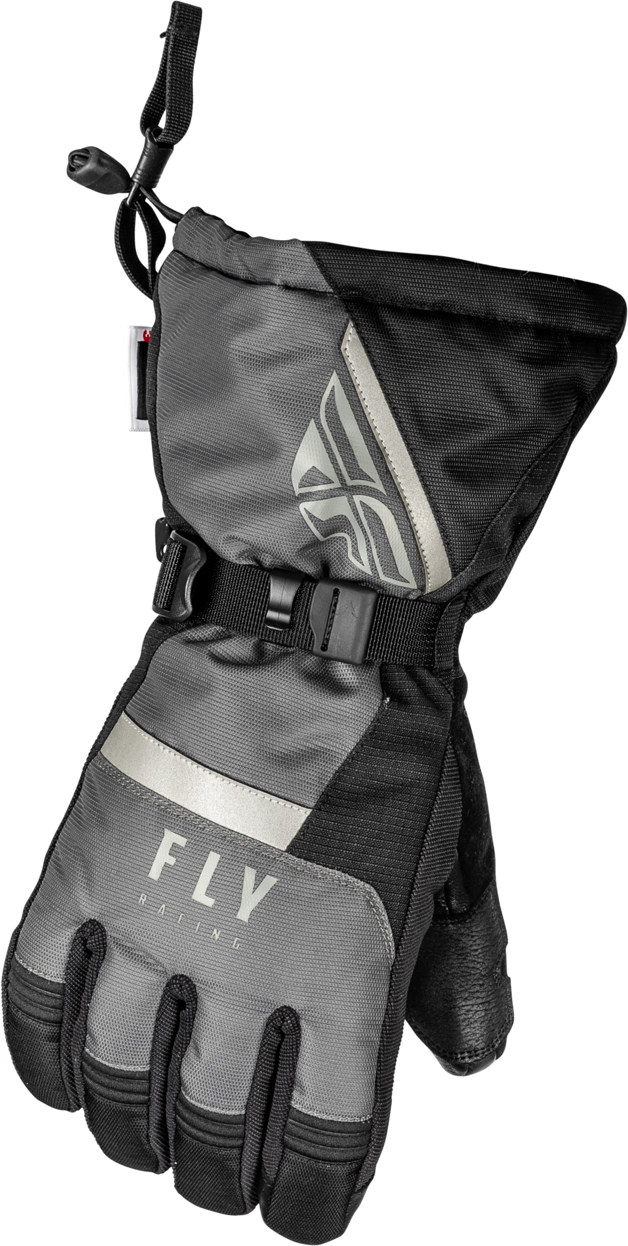Fly Racing Cascade Gloves Black/Grey 3X-Large - Waterproof insulated gloves - Click Image to Close