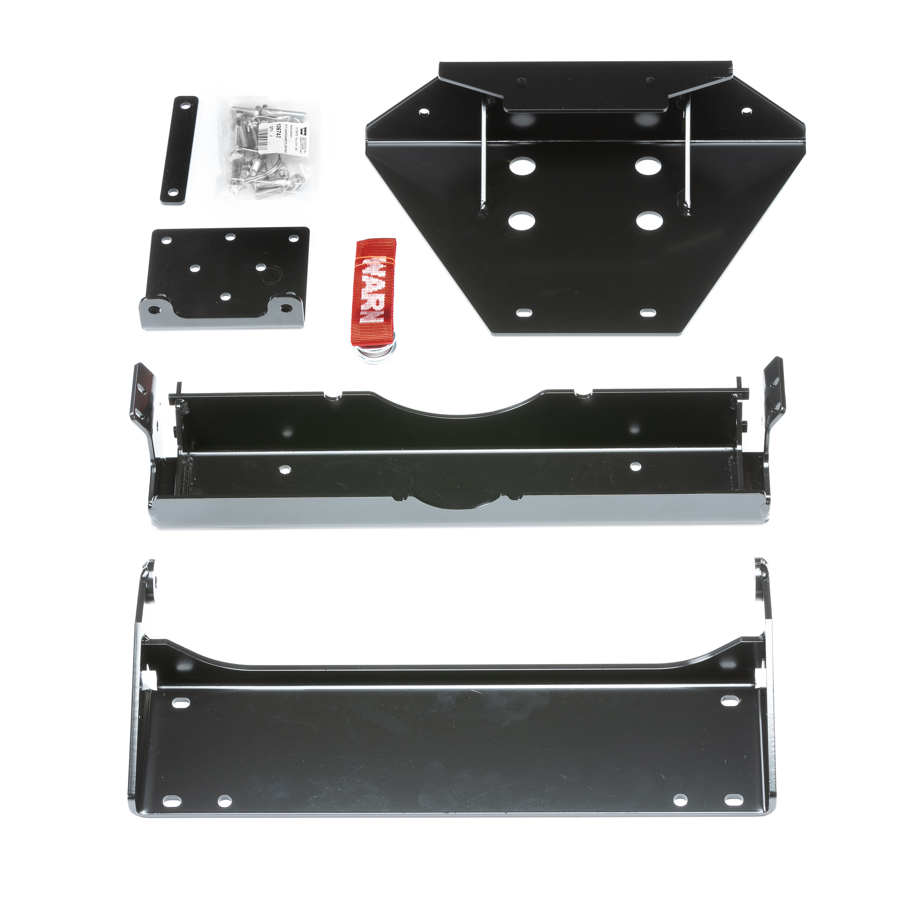 WARN ProVantage Front Plow Mounting Kit Fits Kawasaki UTV - Click Image to Close