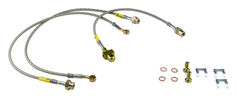 Goodridge G-STOP SS Braided Brake Line Kit Fits 88-96 Chevy/GMC Trucks - Click Image to Close