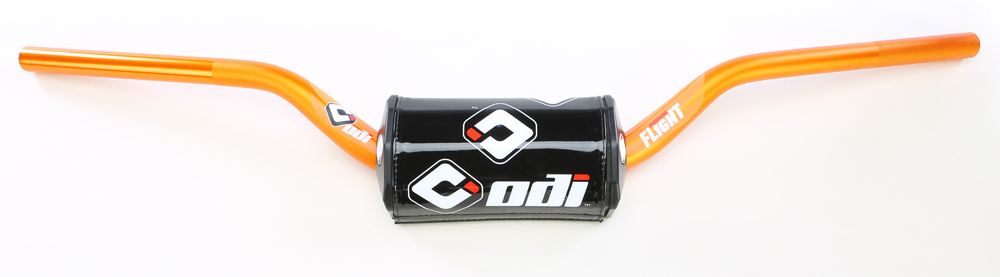 Podium Flight Handlebar 1-1/8" Orange - KTM OEM Bend - Click Image to Close