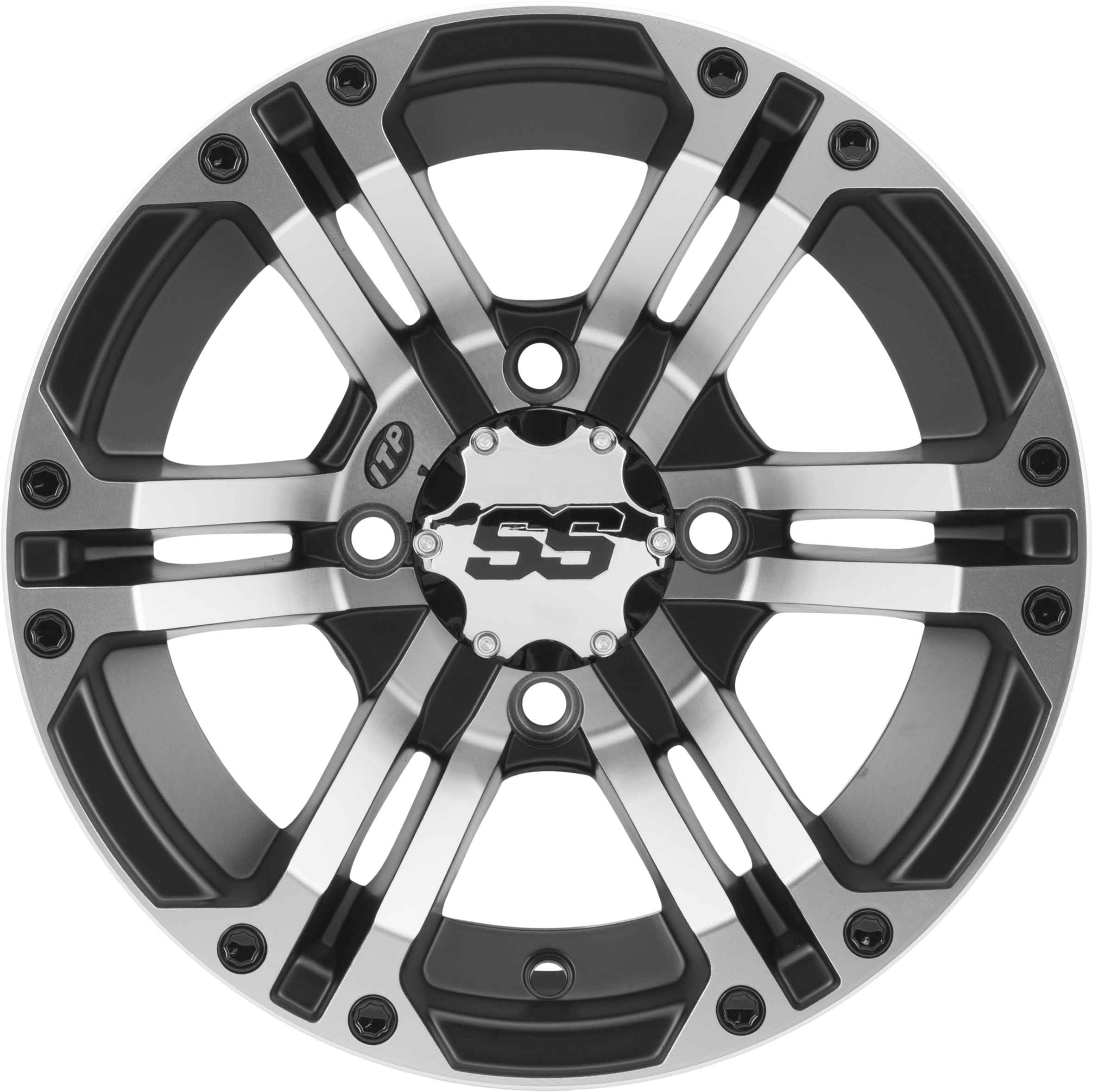 SS212 Machined Wheel 12X7 4/156 4+3 - Click Image to Close