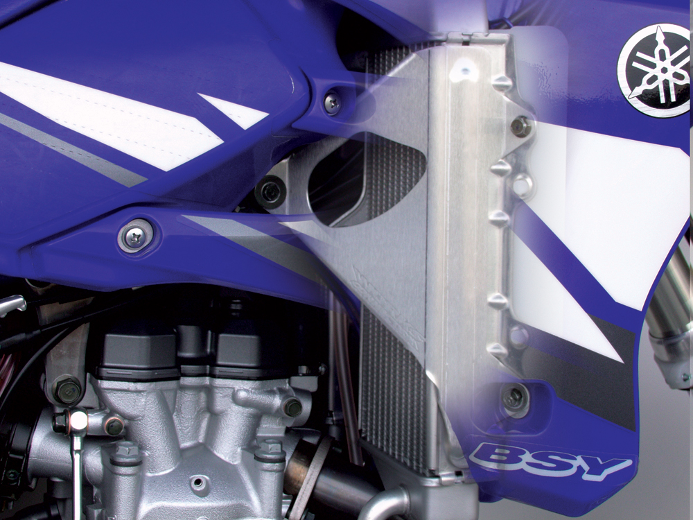 Radiator Braces - For 01-08 Suzuki RM250 01-07 RM125 - Click Image to Close