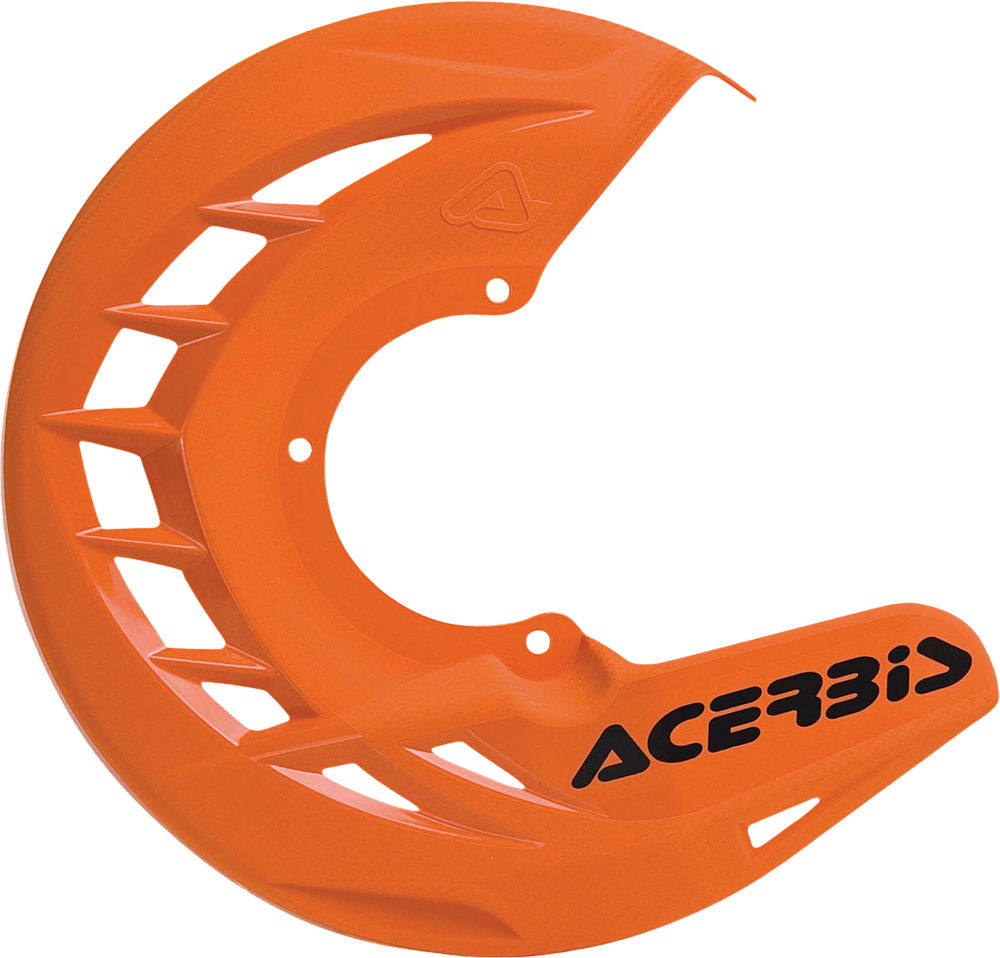 X-Brake Brake Rotor Disc Cover - Orange - For Use w/ X-Brake Mounting Kits - Click Image to Close