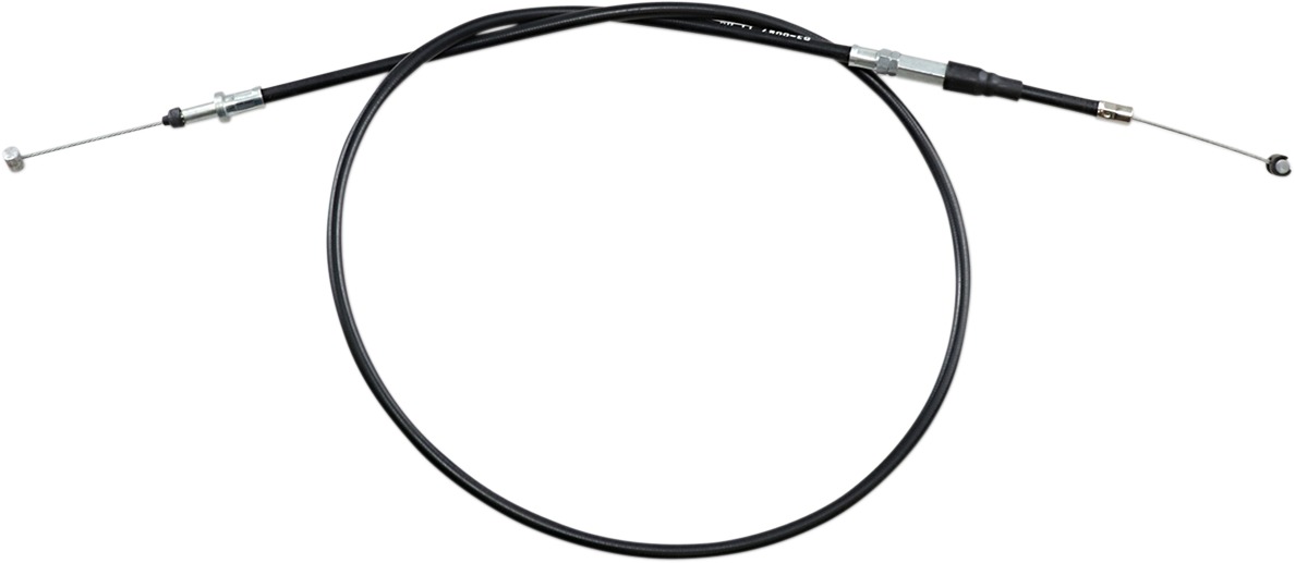 Black Vinyl Clutch Cable - Kawasaki KX125 KDX200 - Click Image to Close
