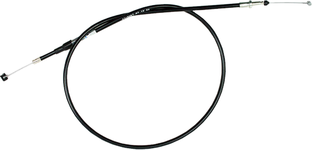 Black Vinyl Clutch Cable - Kawasaki KX125 KDX200 - Click Image to Close