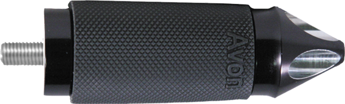 Custom Contour Shifter/Brake Peg - Black Spike - Shifter/Brk Peg Custom Ano Spk - Click Image to Close