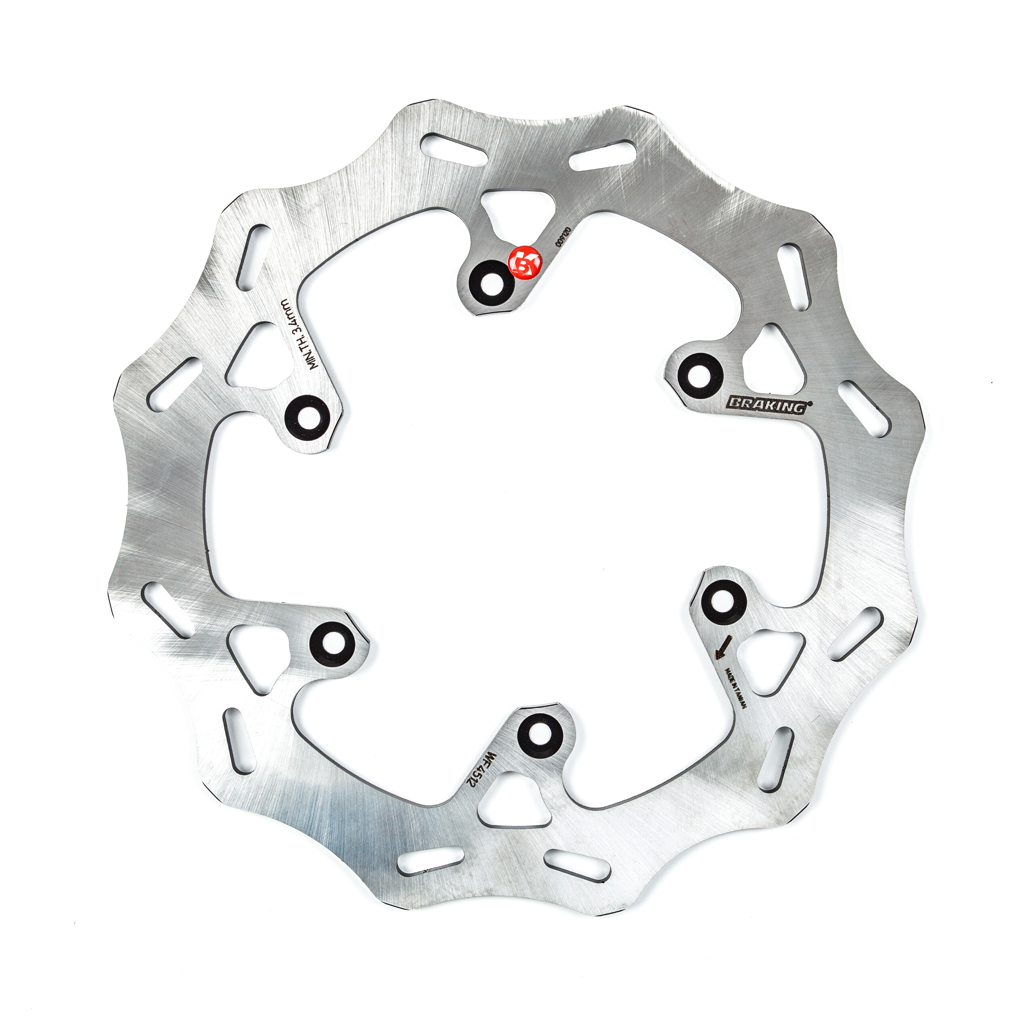 Rotor Rear - For Yamaha YZ125 YZ250 YZ250F YZ450F YZ250X - Click Image to Close