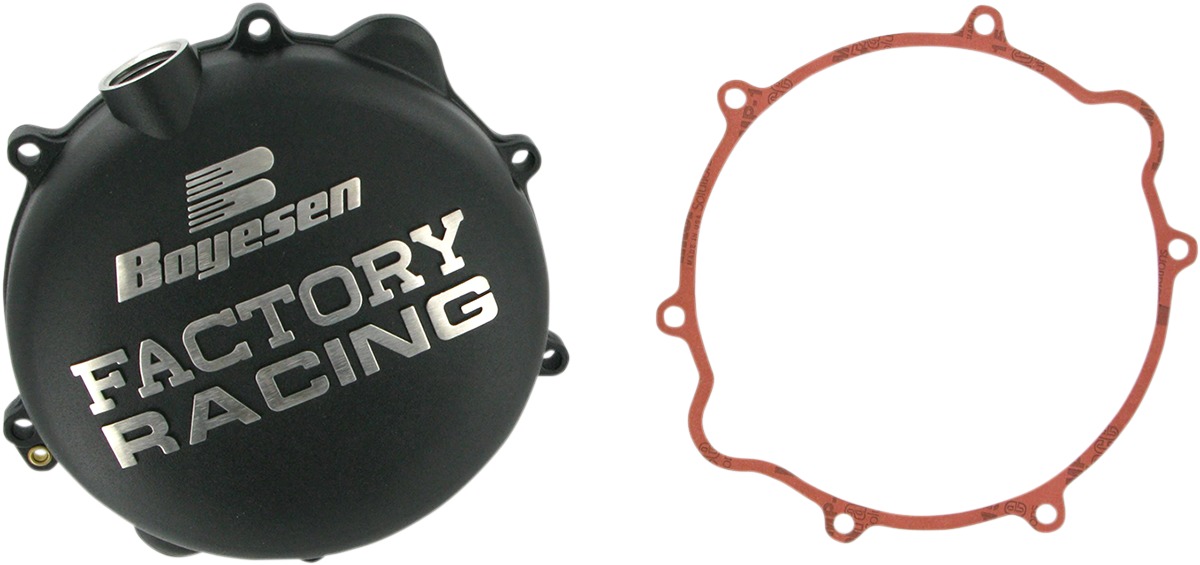 Factory Racing Clutch Cover - Black - For 03-09 KTM 250 SX 06-09 250 XC - Click Image to Close