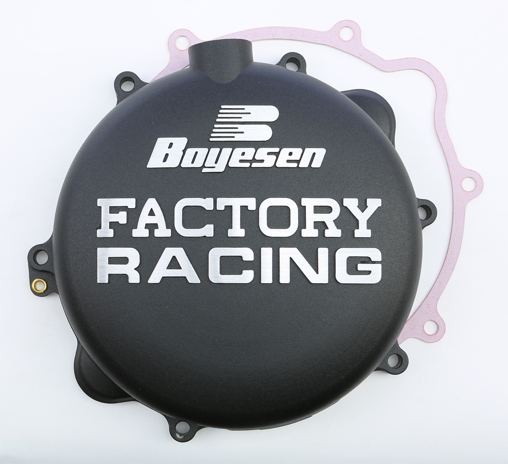 Factory Racing Clutch Cover - Black - For 03-09 KTM 250 SX 06-09 250 XC - Click Image to Close