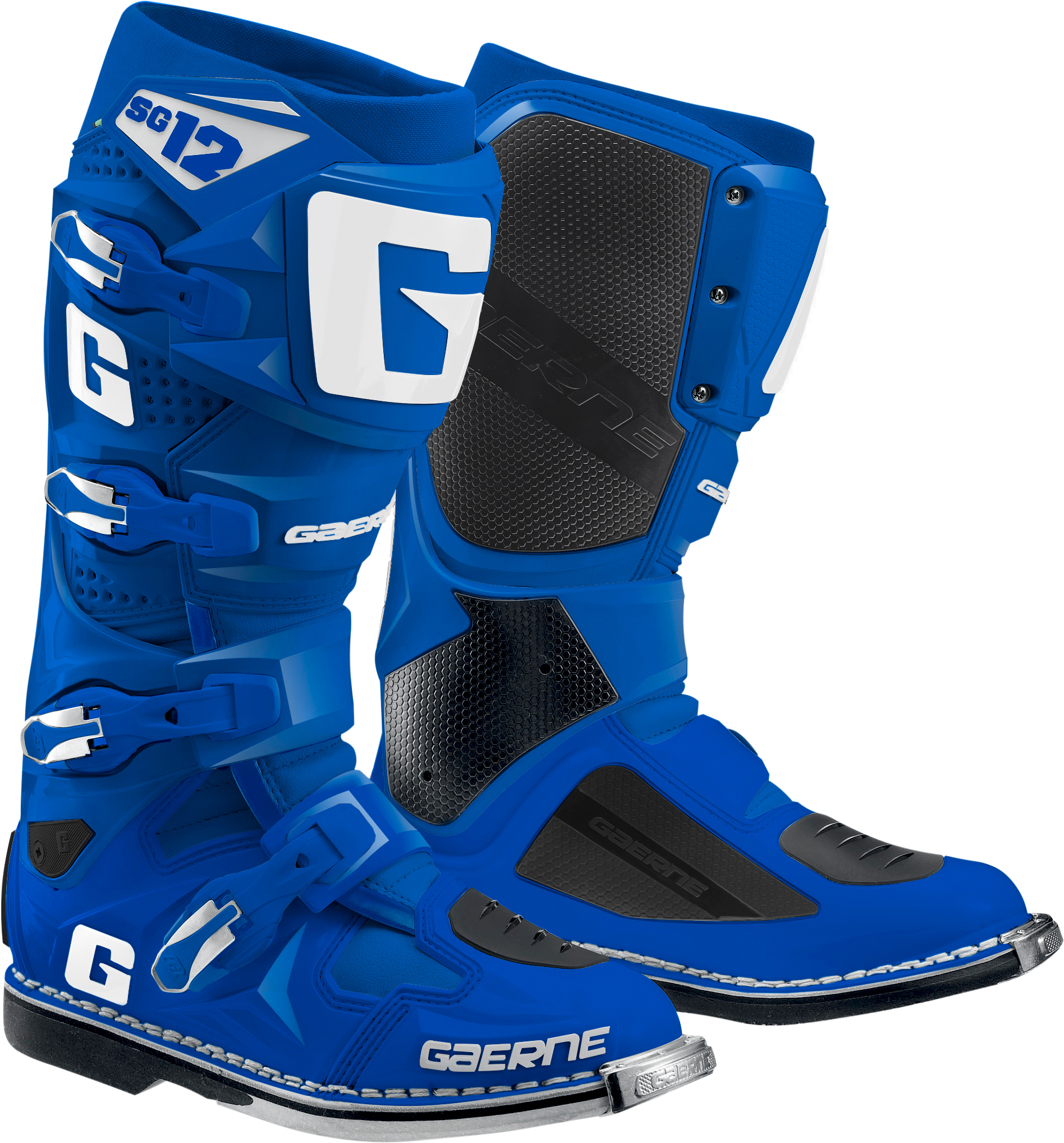 SG-12 Boots - Solid Blue, Size 11 - Click Image to Close