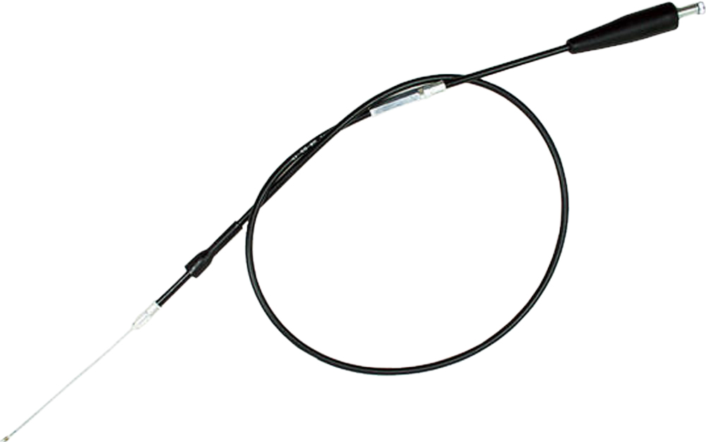 Black Vinyl Throttle Cable - Kawasaki KDX200 KX125/250/500 - Click Image to Close