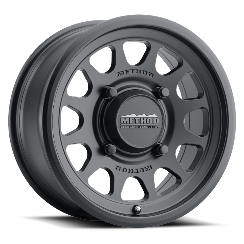 Method MR414 Bead Grip 15x7 Matte Black Wheel 4x156 38mm Offset - Click Image to Close
