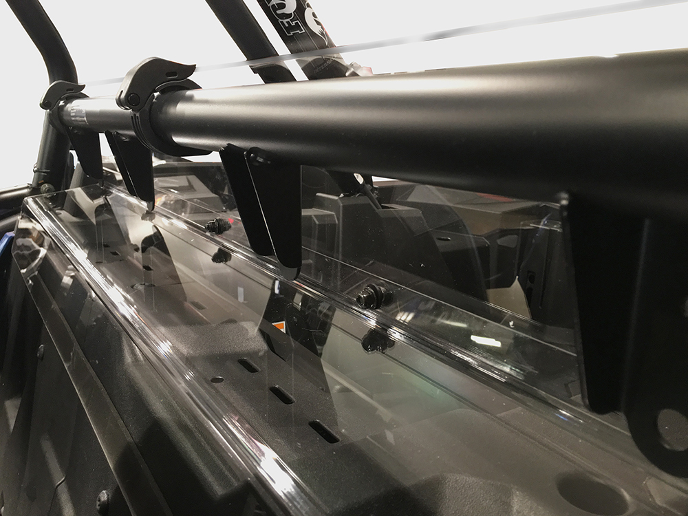 Clear Rear Windshield - For 15-17 Polaris RZR 900/1000 - Click Image to Close