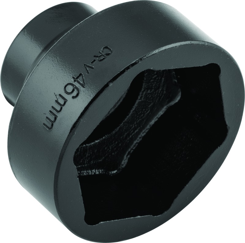 BikeMaster Fork Cap Nut Socket 46mm - 46mm fork cap nut socket for motorcycles - Click Image to Close