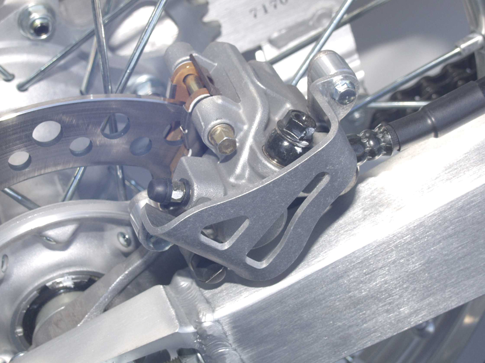 Aluminum Rear Caliper Guard - Click Image to Close