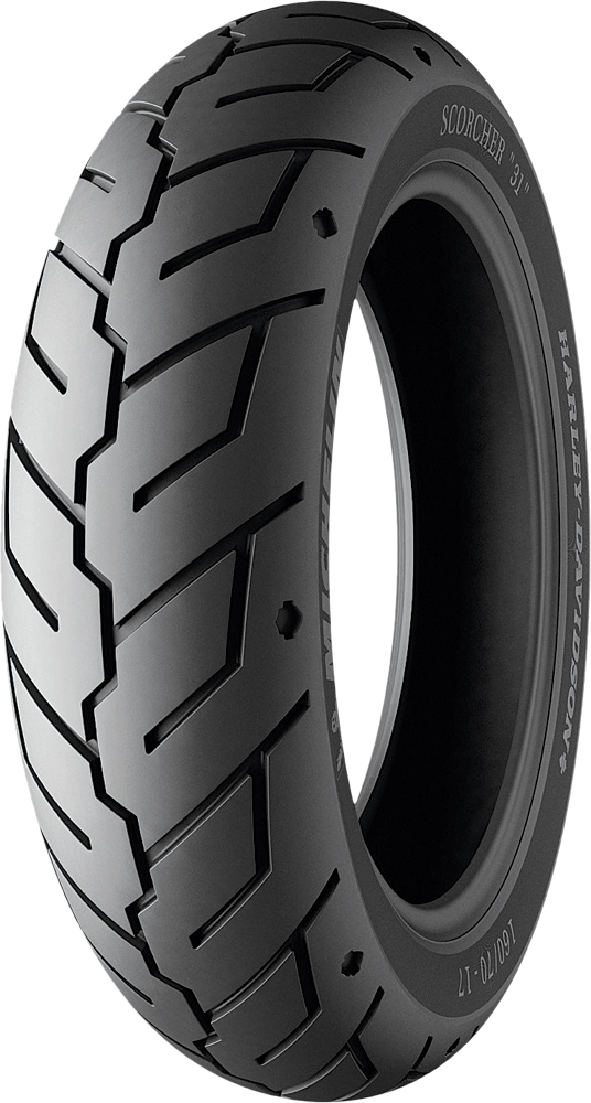 150/80B16 77H Reinforced Scorcher 31 Rear Motorcycle Tire - TL/TT - Click Image to Close