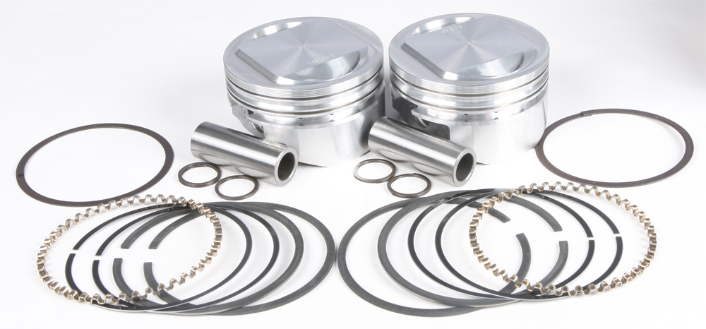 Big Bore Cast Piston Kit TC88 to 95CI 10.5:1 CR +.005" Oversize - Click Image to Close