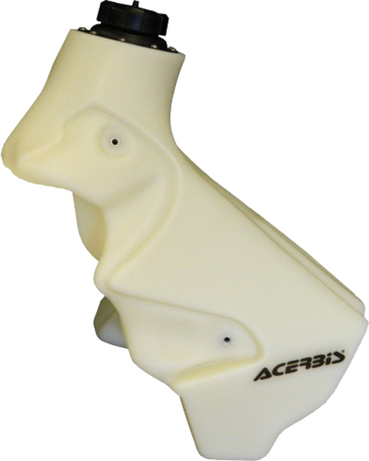 Large Capacity Fuel Tank Natural W/Black Cap 3.2 gal - YZ125/250 - Click Image to Close