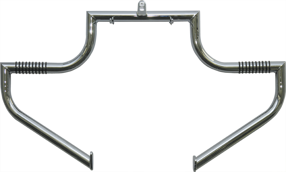 Linbar Engine Guard Chrome - For 97-18 Harley Touring, Freewheeler - Click Image to Close