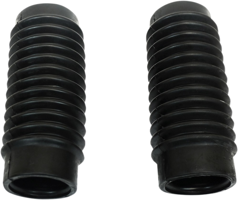 Black Fork Boots - Pair - 49mm Upper & 51mm Lower - Replaces Triumphs/BSA #97-3635 - Click Image to Close