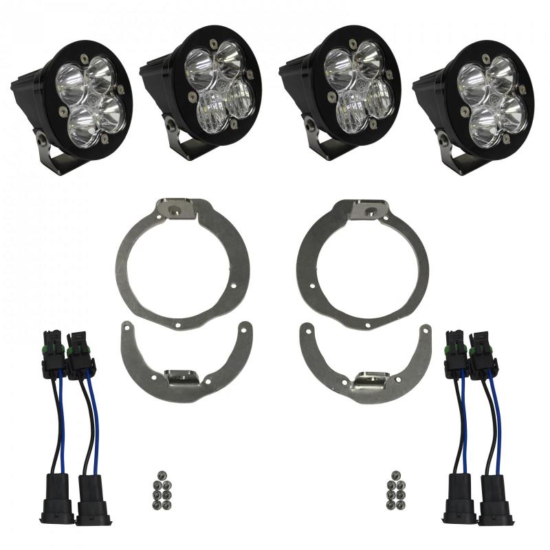 Baja Designs Headlight Kit Black/Clear Cold White Fits 13-16 Maverick/Renegade - Click Image to Close