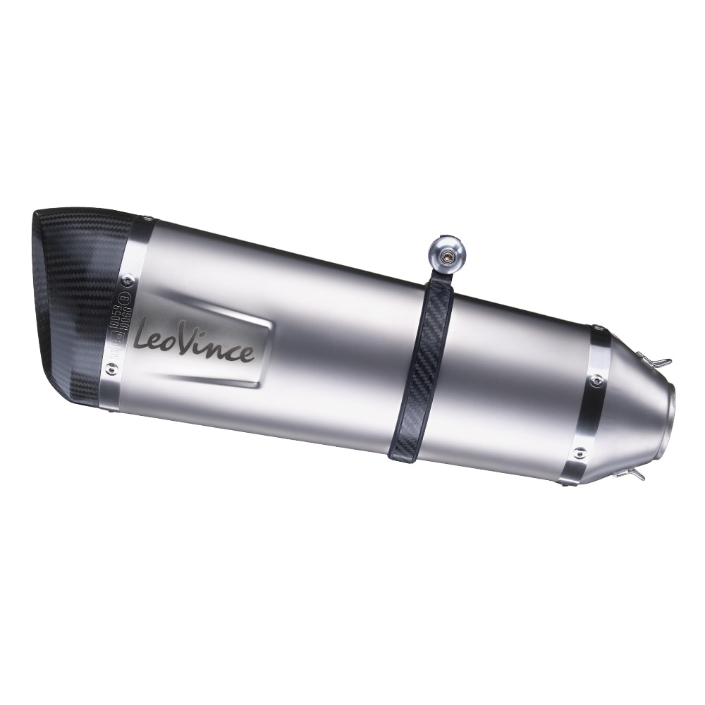 Factory S Stainless Steel Slip On Exhaust Muffler - For 15-16 BMW R1200 R / RS - Click Image to Close