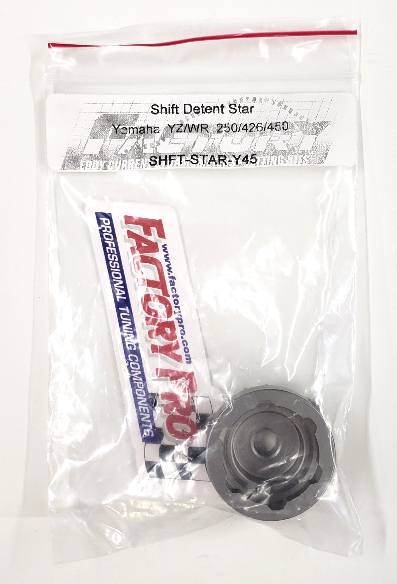Shift Detent Star - for Yamaha WR250 YZ125/250 YZ400F/426F/450F - Click Image to Close