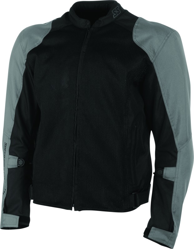 Lightspeed Mesh Jacket Grey/Black - Medium - Click Image to Close
