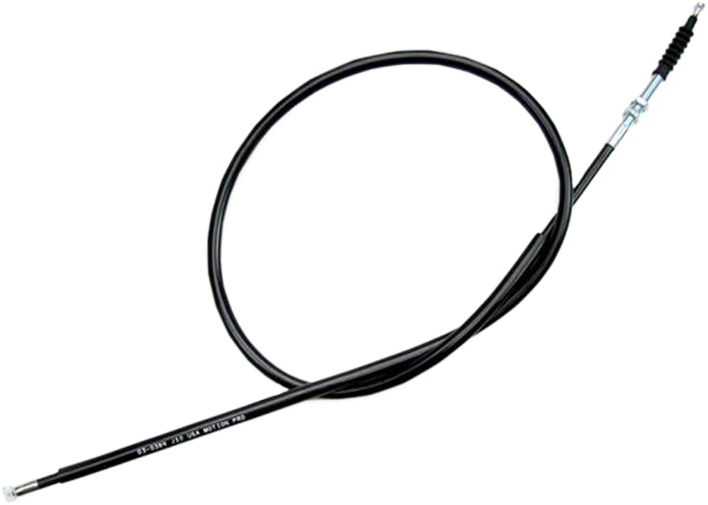 Black Vinyl Clutch Cable - 08-15 Kawasaki KLR650 - Click Image to Close