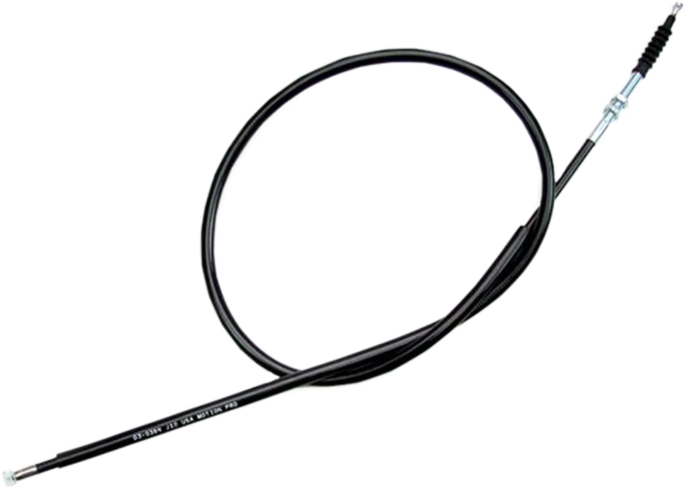 Black Vinyl Clutch Cable - For 08-15 Kawasaki KLR650 - Click Image to Close