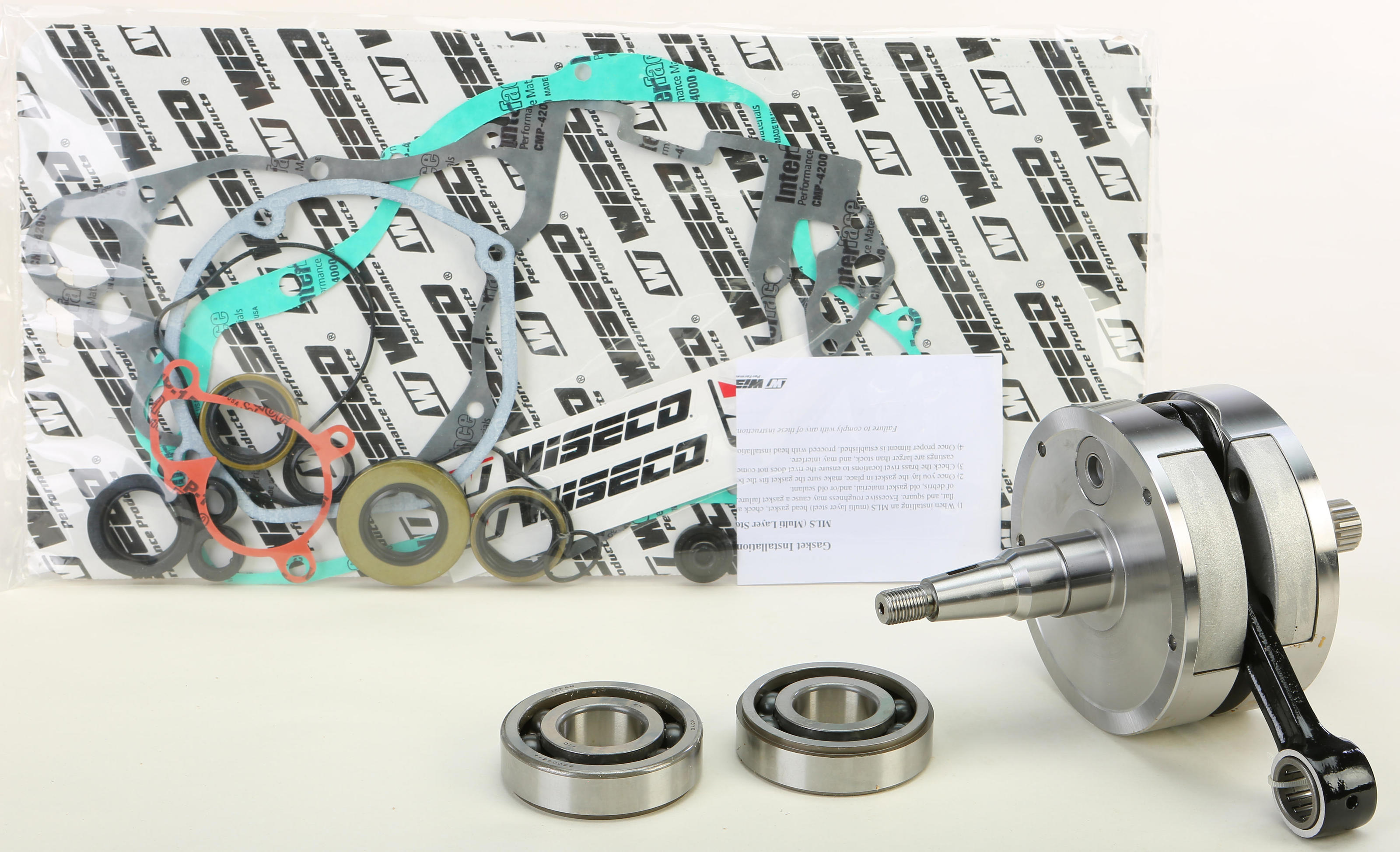 Complete Bottom End Rebuild Kit - For 05-08 Suzuki RM250 - Click Image to Close