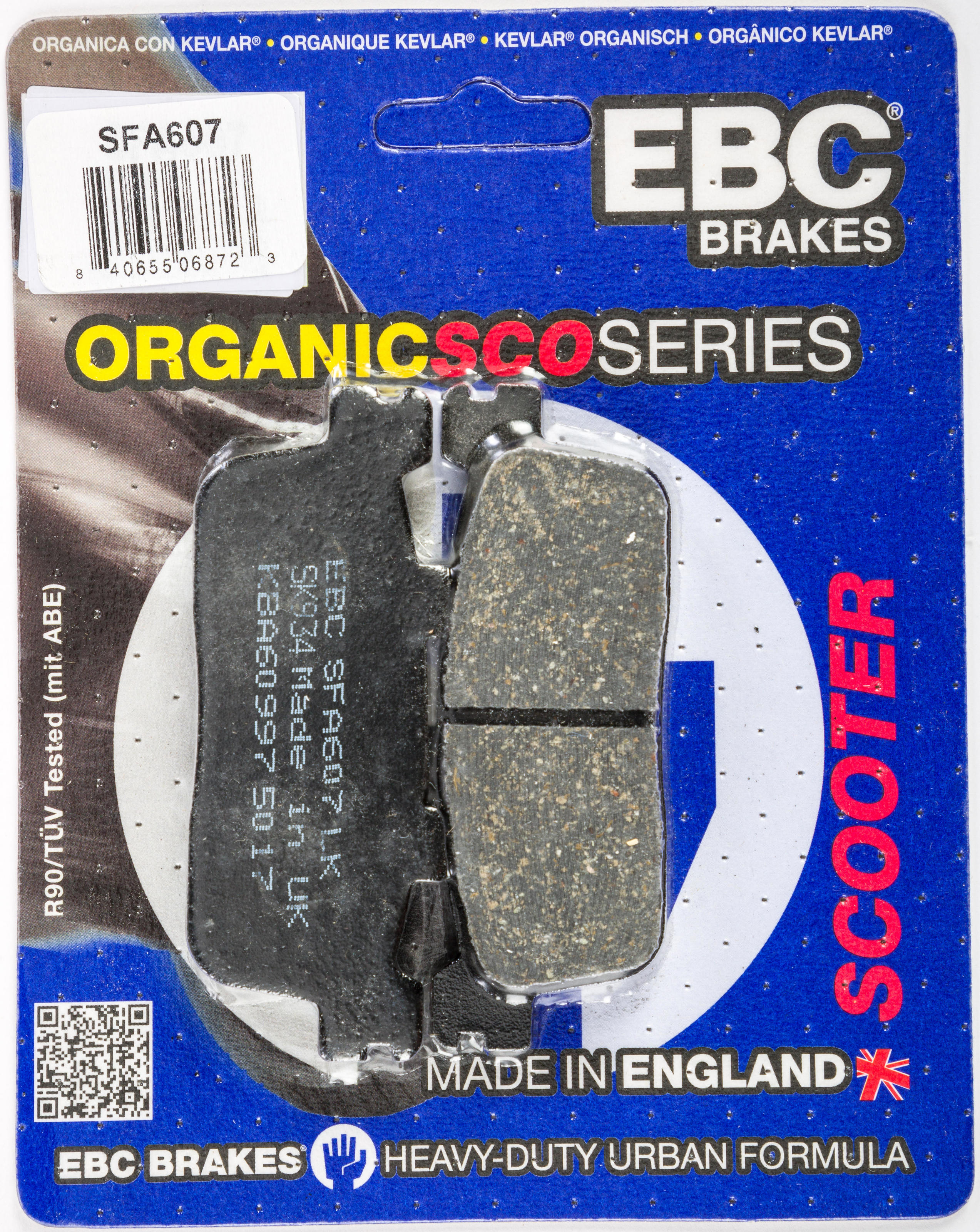 Standard Organic Brake Pads - Click Image to Close