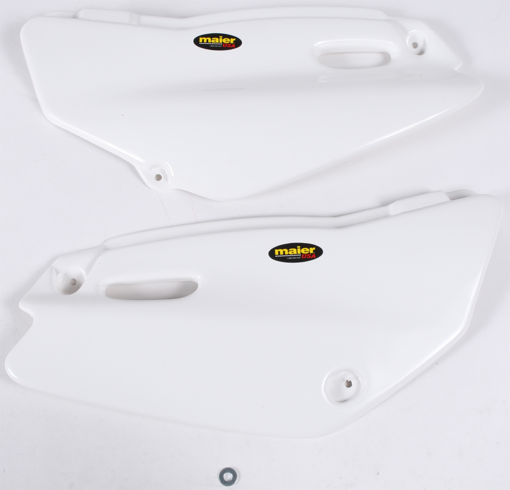 Replica Side Panels - White - For 00-11 Yamaha TTR125 - Click Image to Close