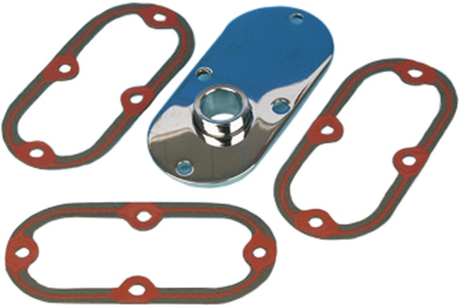 5 Pack Shovelhead Primary Cover Gasket - Paper - Replaces Harley 60567-65-B - Click Image to Close
