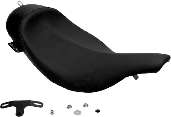 Buttcrack Solo Seat Very Low&Back - For 97-07 Harley FLHT FLTR - Click Image to Close