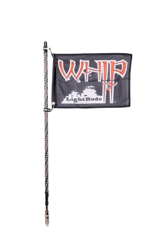 3Ft Black BT RGB Light Rod Set by Whip It - Click Image to Close