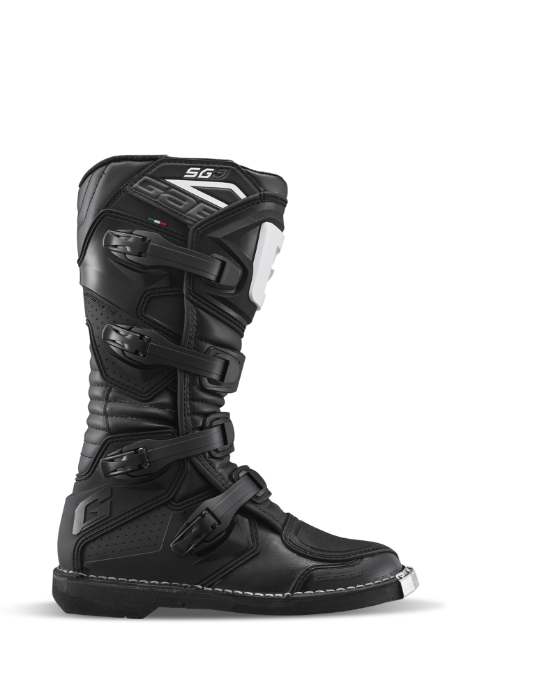 Gaerne SGJ Youth Motocross Boot Black Size 5 - Youth motocross boot, black, size 5 - Click Image to Close