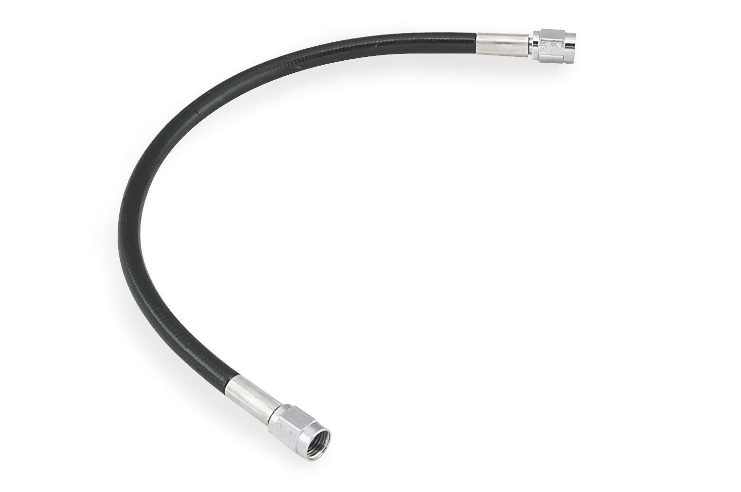 16in Universal Flex Brake Line - Clear - Click Image to Close
