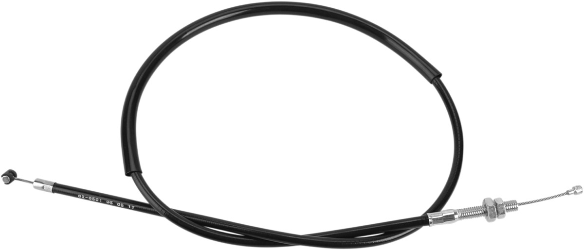 Black Vinyl Clutch Cable - For 03-06 Honda CBR600RR - Click Image to Close