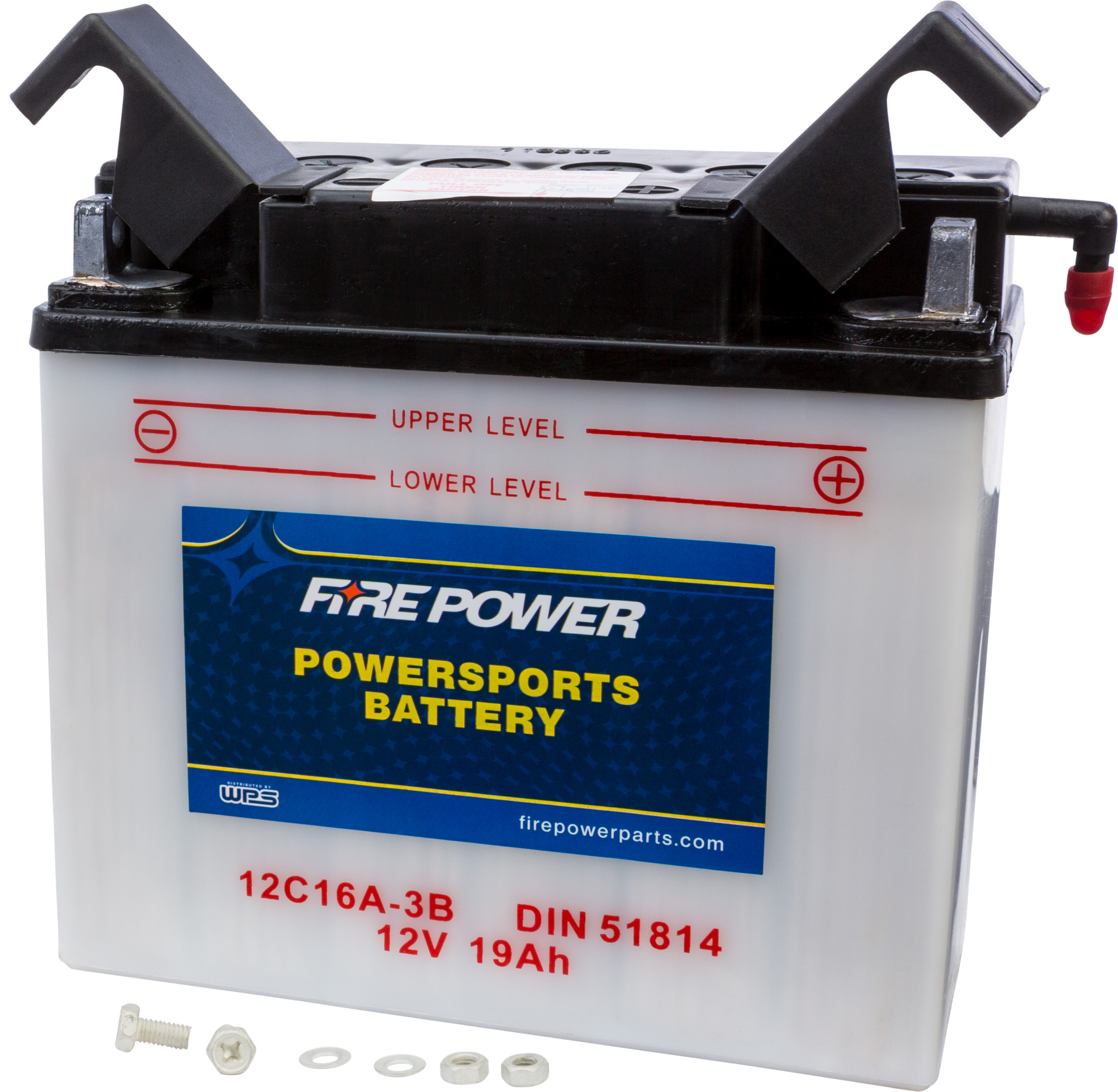 12V Standard Battery - Replaces 12C16A-3B / 51913 - Click Image to Close