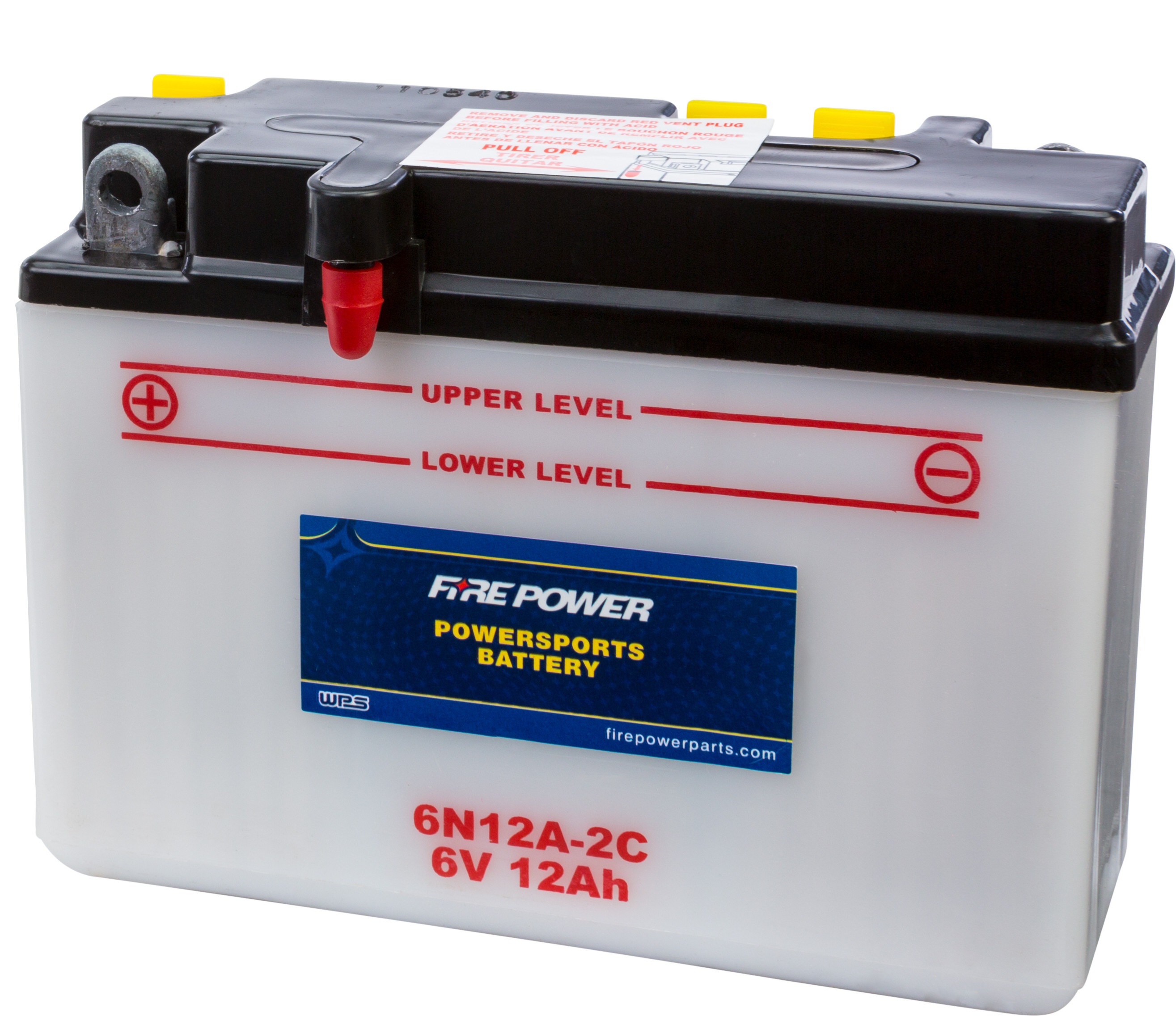 6V Standard Battery - Replaces 6N12A-2C - Click Image to Close
