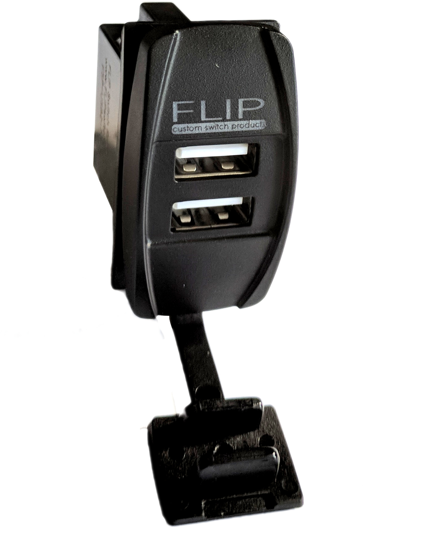 Dual USB Dash Charging Port To Match Illuminated Rocker Switches - Click Image to Close