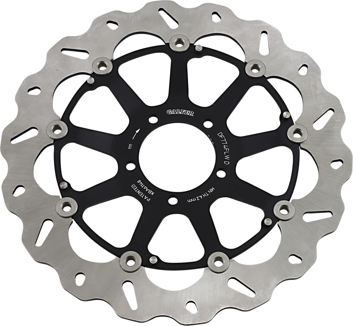 Wave Brake Rotor w/ TC - Front Disc - Click Image to Close