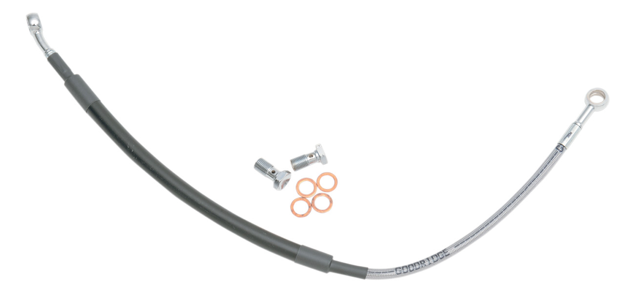 Xtreme Offroad Front Brake Line Kit - For 08-15 Yamaha YZ125 YZ250 - Click Image to Close