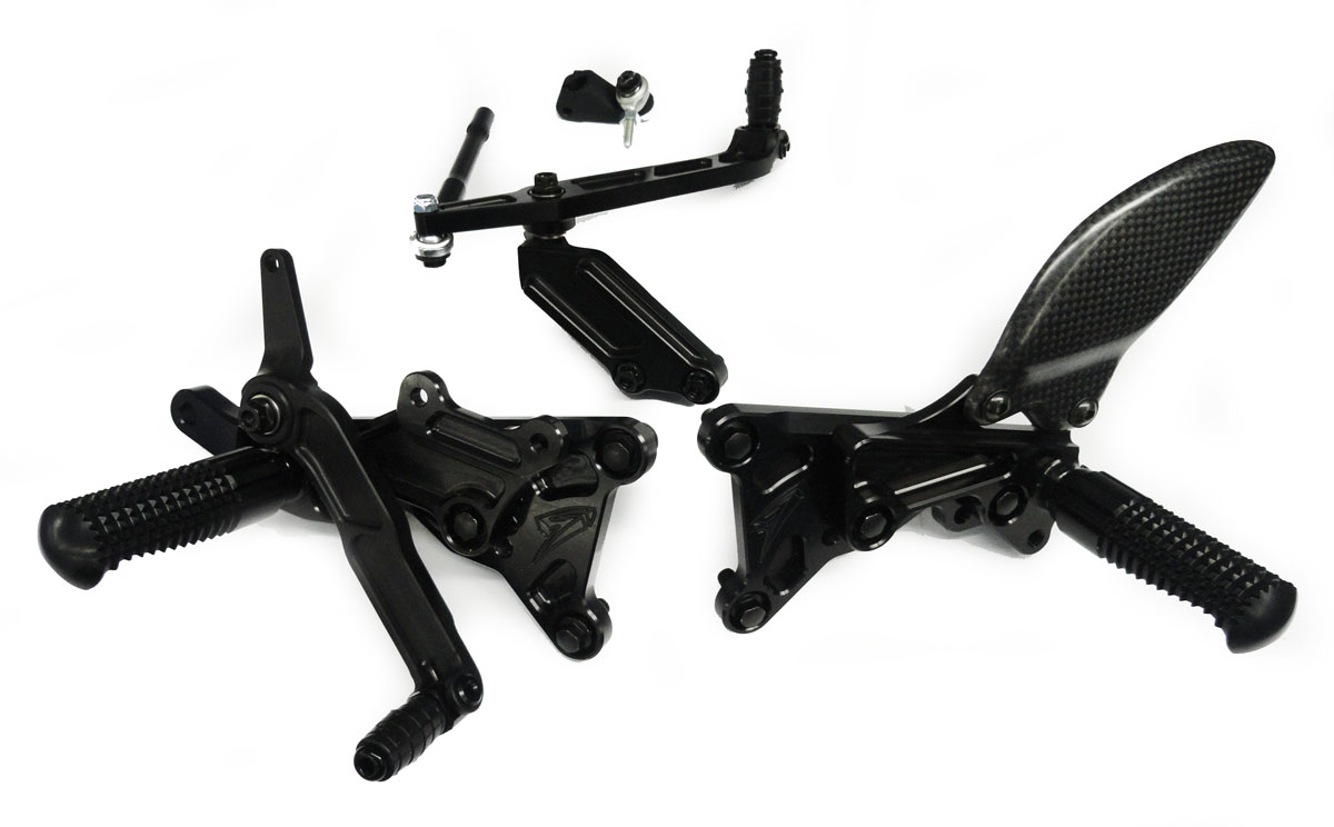 Yamaha R6 WORKS Rearsets - Click Image to Close