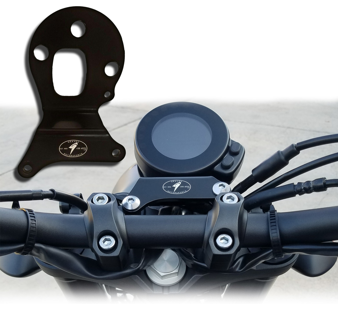 Graves Dash Relocation Kit - For 2016+ Yamaha XSR900 - Click Image to Close