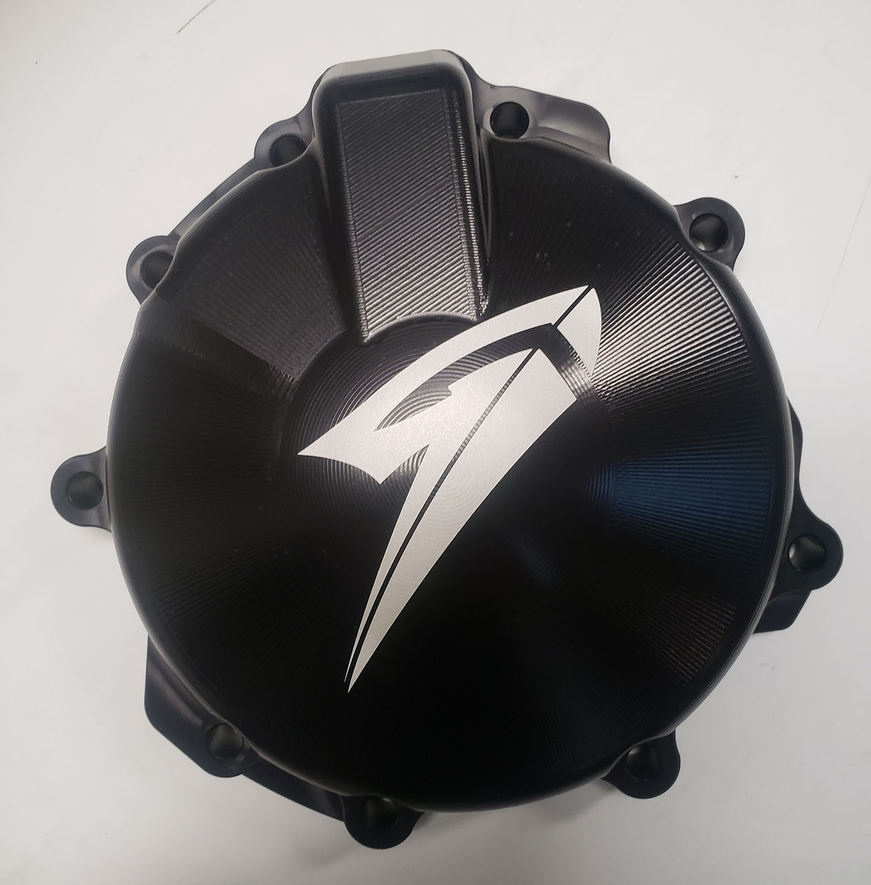 Billet Aluminum Left Side Engine Case Cover - For 19-23 Kawasaki ZX6R Ninja - Click Image to Close