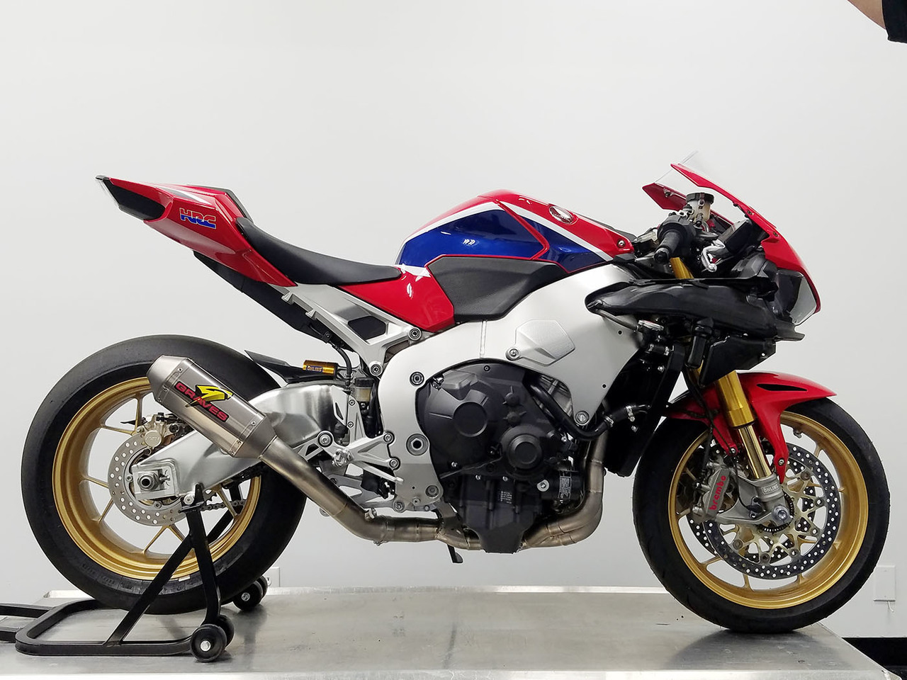 Titanium Full Exhaust System - For 17-20 Honda CBR1000RR/SP1/SP2 - Click Image to Close